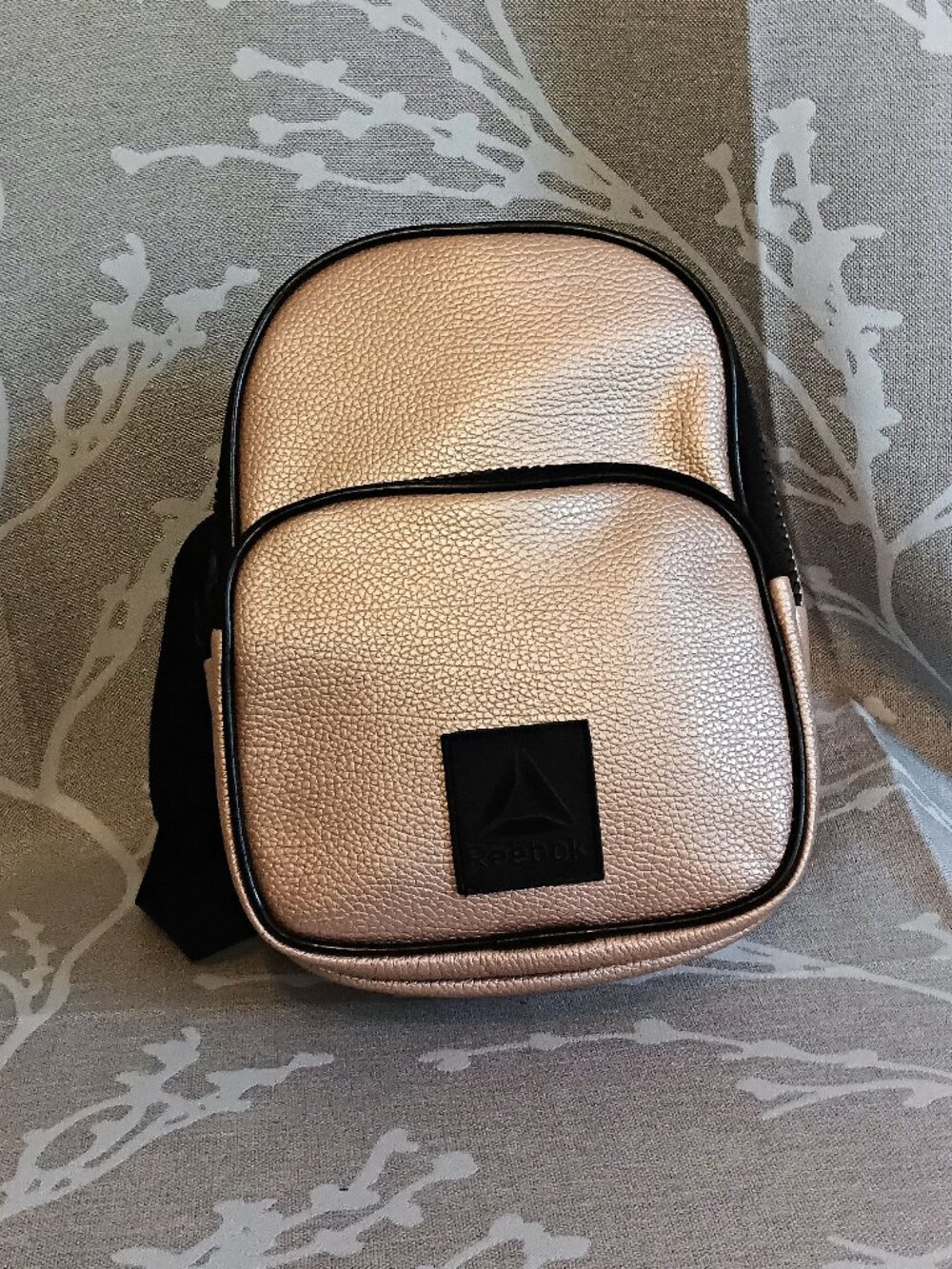 REEBOK Rose Gold Metallic Mini Backpack - Picture 2 of 10